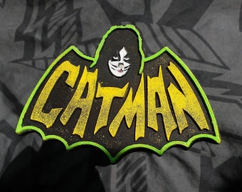KISS Cat Man sculpted MAGNET Batman drummer Peter Criss make up