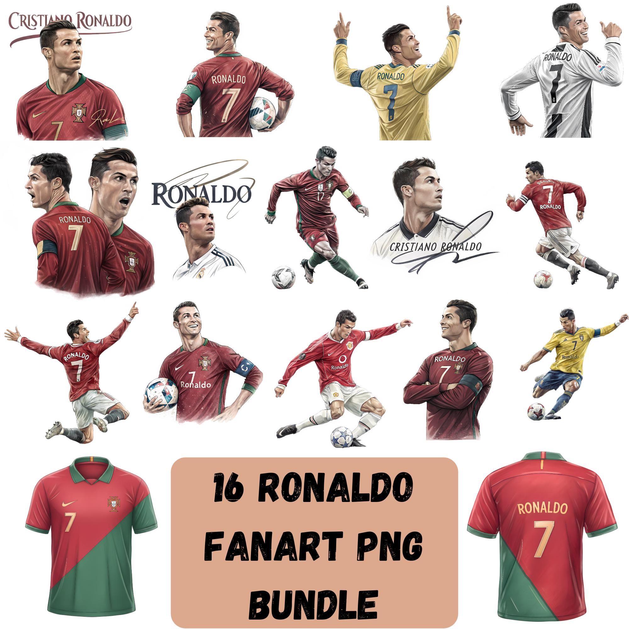 Ronaldo illustration soccer - Etsy 日本
