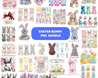 Easter Bunny Bundle png, Christian Easter Png, Easter kids Png bundle, Easter Clipart Png, Bible Verse Png, Christian Png