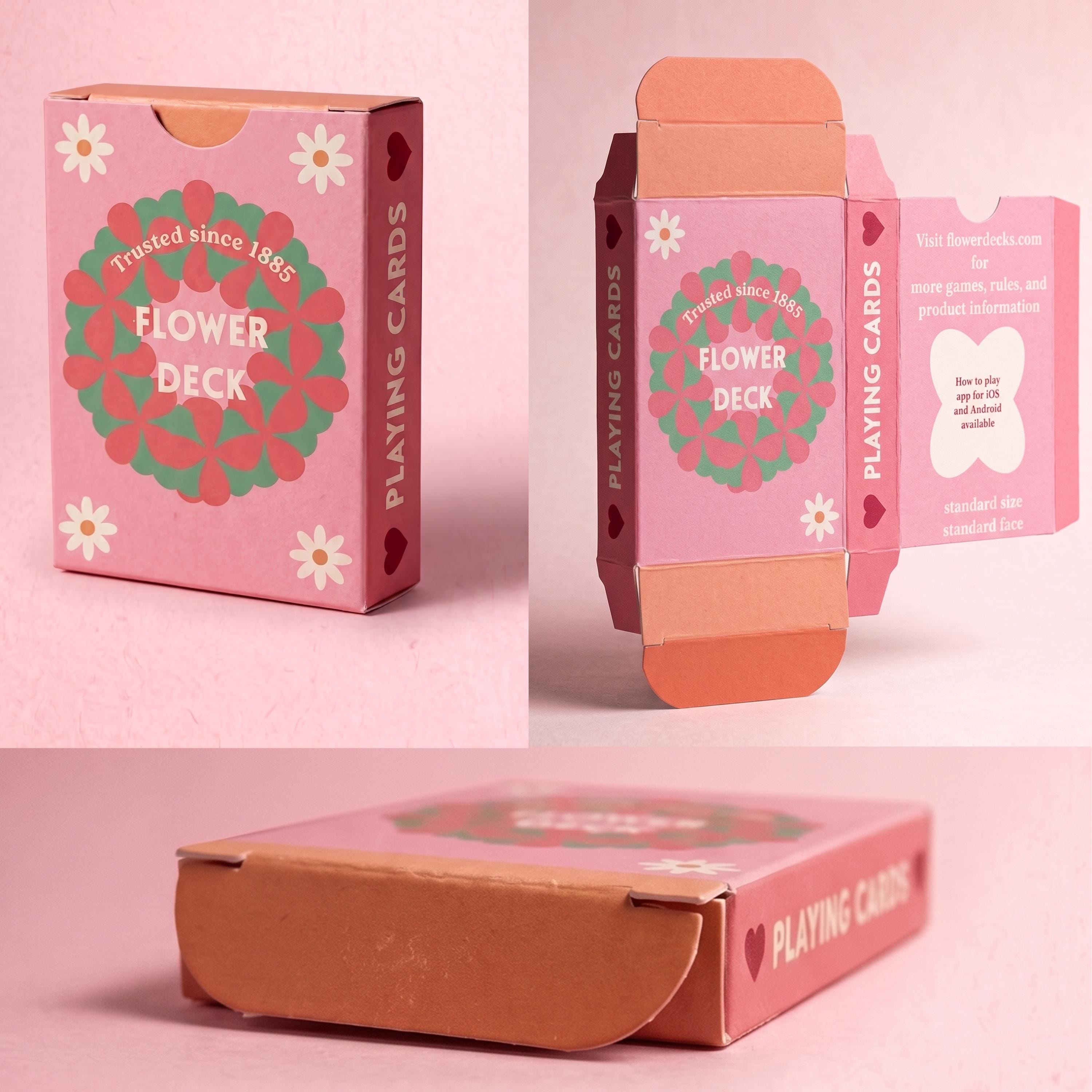 Printable Playing Card Box Template | Deck Packaging Design (AI) - Etsy