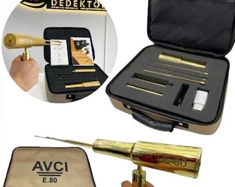 AVCI E-80 Long Stretch Sucher | Tragbares Erkundungswerkzeug | Outdoor Schatzsucher Gerät | Gold Style Finder Ausrüstung