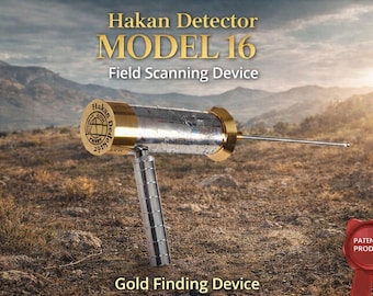 Piri Reis Hakan Model 16 Ortungsgerät | Long-Range-Suche | Schatzsuche Ausrüstung | Metall-Prospekt-Werkzeug | Professioneller Scanner