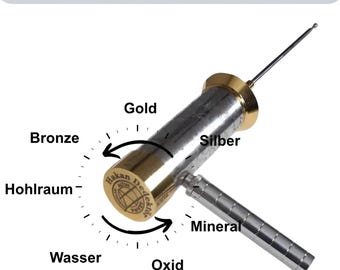 Piri Reis Hakan Modell 16 Gold- und Hohlraumsucher - Professioneller Langbereichs-Metallsucher