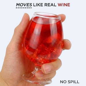 Spilled fake wine glass - Etsy Schweiz