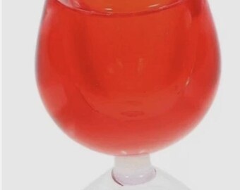 Fake Spill Wine Glass – Real Liquid Prank Cup – Funny Novelty Gag for Parties