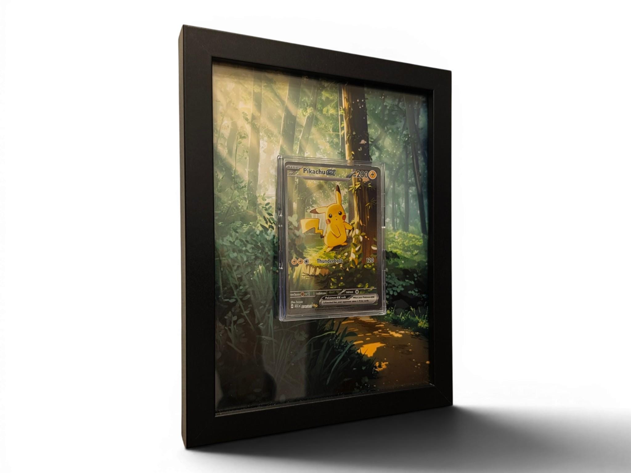 Pikachu Extended Art Pokemon Frame - Custom Single Card Showcase ...