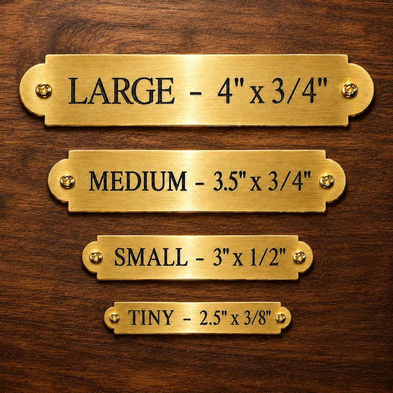 Engraved Signsa Engraved Museum Plaque - Etsy Canada