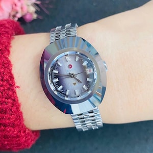RADO BALBOA AUTOMATICレディース 腕時計(WORKING) Vintage Rado Balboa Diastar Women's Automatic Watch, Rare Purple