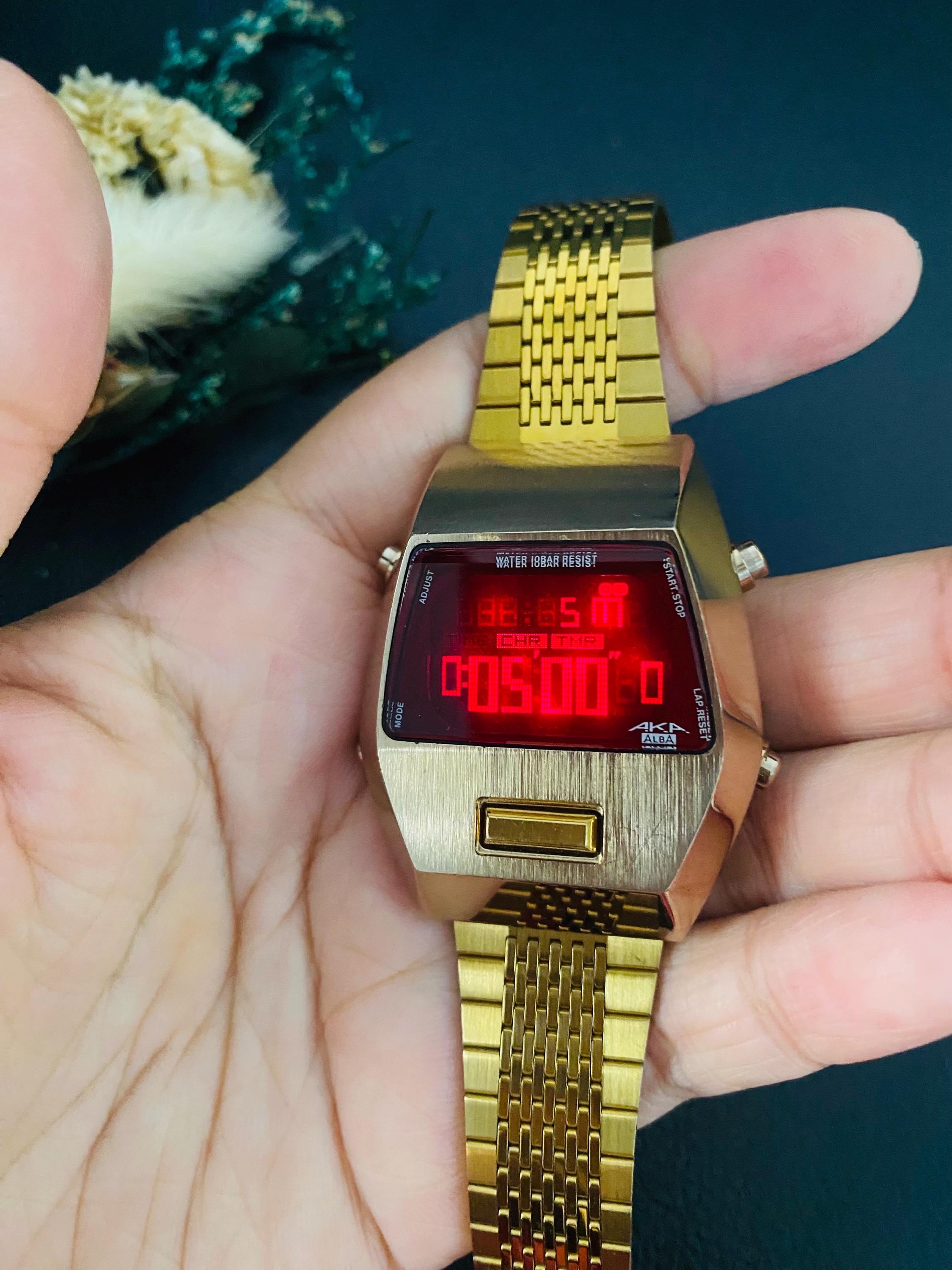 ヴィンテージ SEIKO ALBA デジタル　ペンダントウォッチ Seiko alba - Etsy 日本