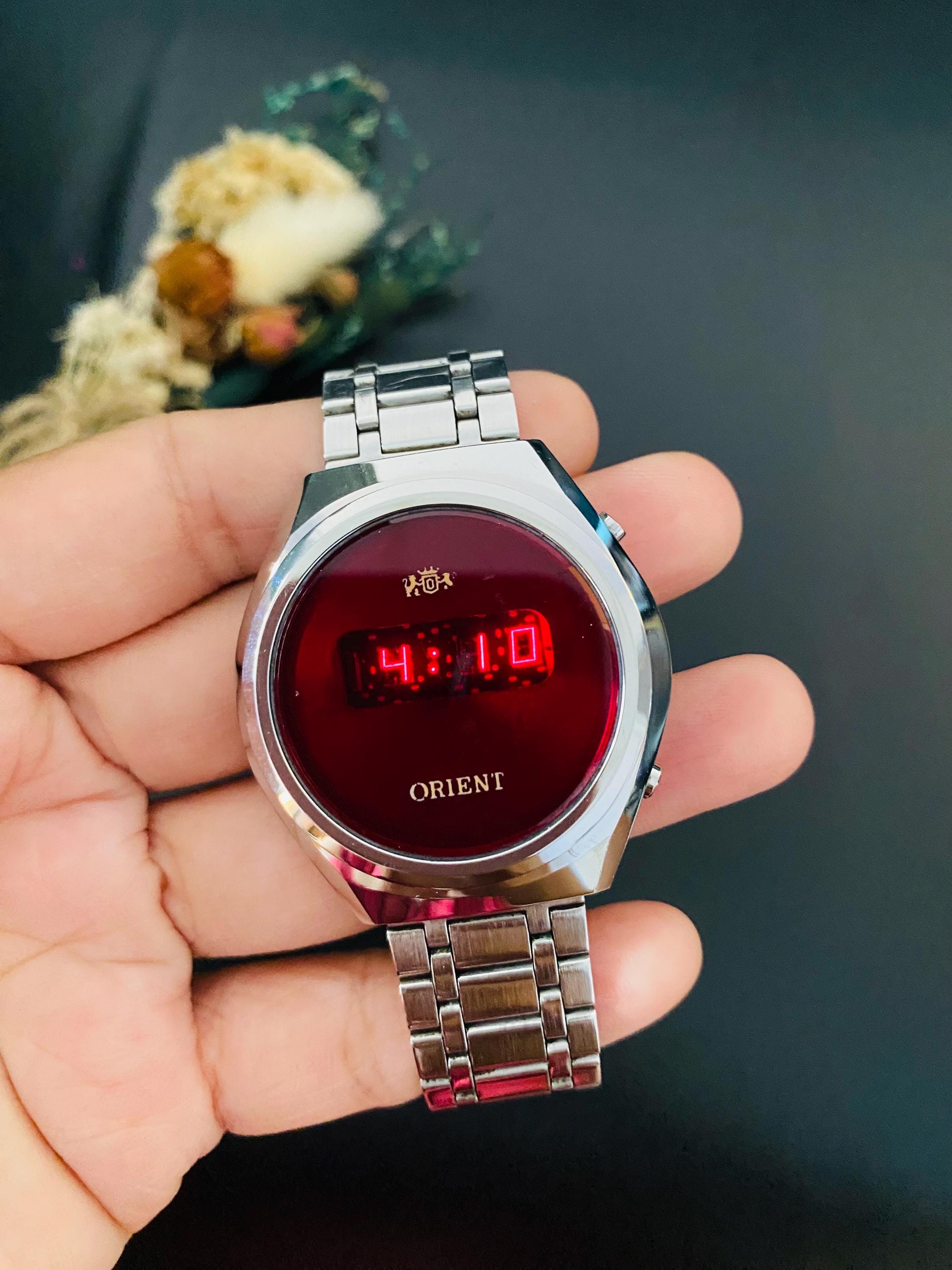 70s led watch - Etsy 日本