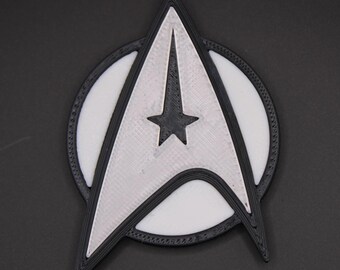 Insignia de Star Trek: La Película con clip magnético
