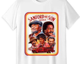 Sanford and Son Retro TV Show T-Shirt, Vintage 70s Sitcom Graphic Tee