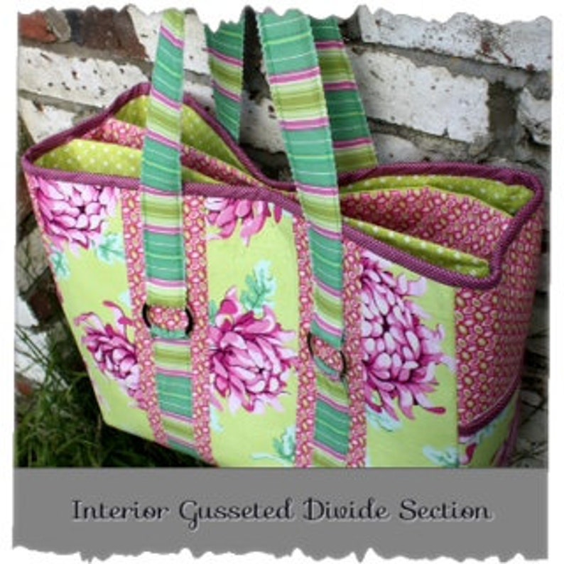 Tote Bag Pattern The Multi-Purpose Carry All Bag pdf pattern image 4