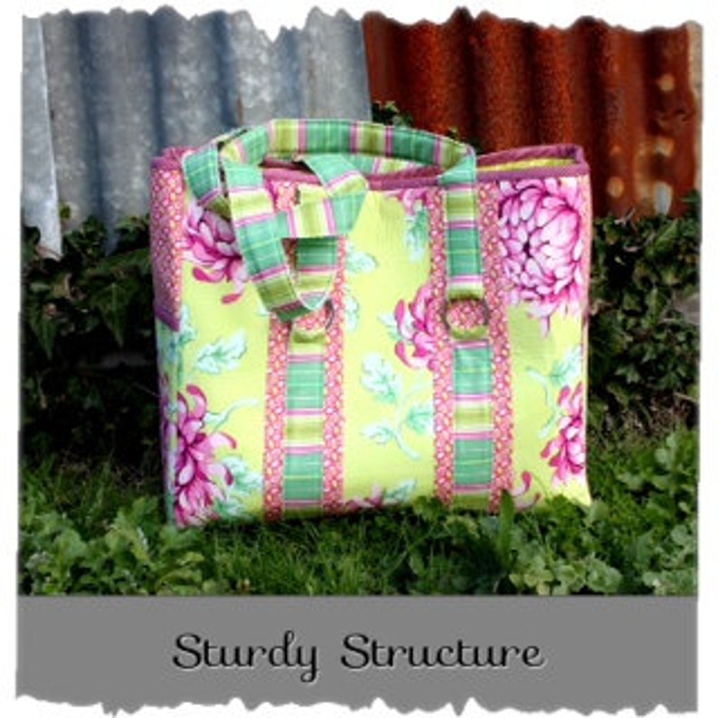 Tote Bag Pattern The Multi-Purpose Carry All Bag pdf pattern image 5