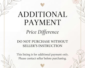 Pay The Price Difference