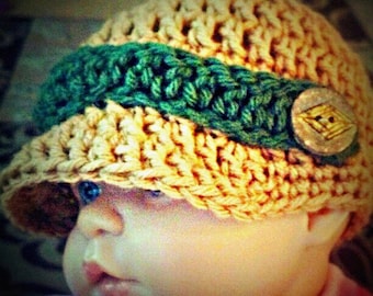 Newsboy hat- PDF pattern