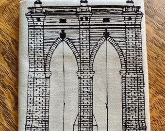 Brooklyn Bridge/Tea Towel/cotton tea towel