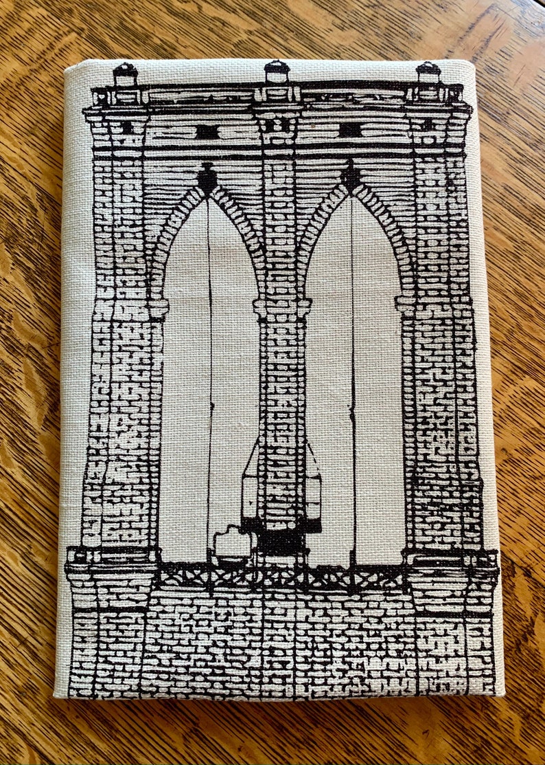 Brooklyn Bridge/Tea Towel/cotton tea towel image 1