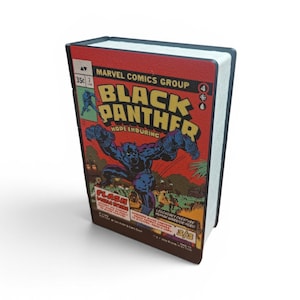 Black Panther stripboek deckbox | Wakanda MTG kaartopslag (100+ kaarten)