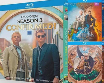 Good Omens Season 1-3 (2019-2026) 6-D New Boxed Regional Free