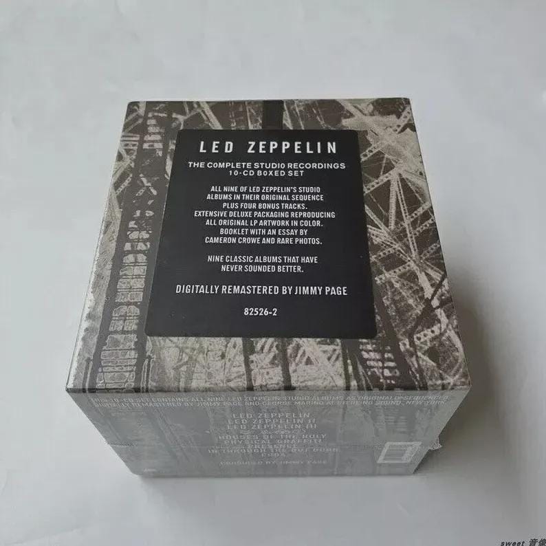 Led Zeppelin Box Set - Etsy Canada