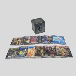 Iron Maiden Box Set Rock Style including 12 Album Collection 15 Discs New