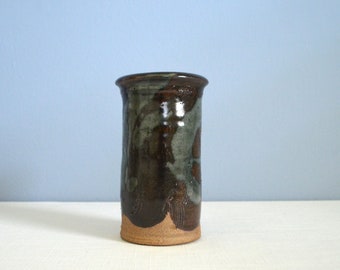 Vintage California Studio Pottery Vase - Signed