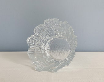 Vintage Small Glass Bowl in the Style of Tauno Wirkkala for Humppila