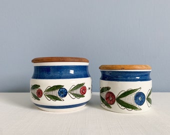 One Vintage Marianne Westman Lidded Jar for Rörstrand of Sweden - Two Available
