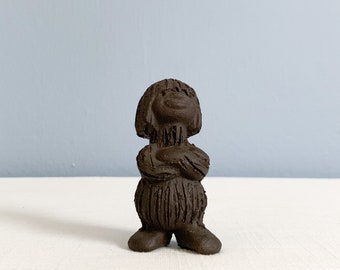 Vintage Vibeke Utke Troll Figurine For Ramsing Ceramics of Denmark