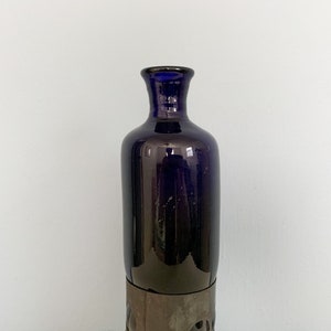 Vintage Brutalist Imprisioned Glass Bottle or Carafe by Felipe Filipe Derflingher for Feders image 3