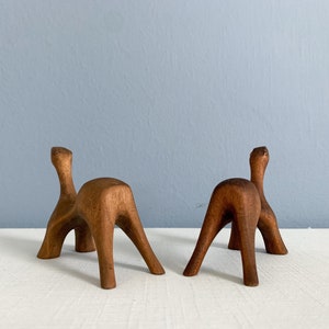 One Vintage Danish Modern Animal Sculptures Stamped Two Available image 4