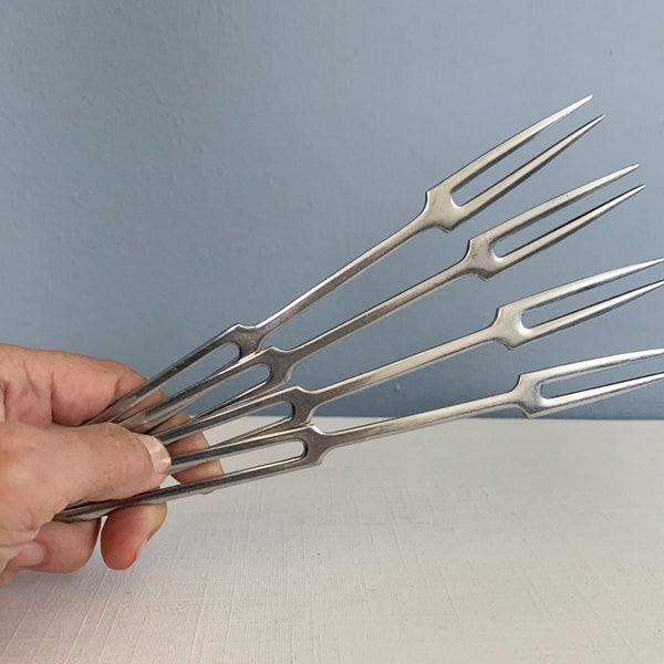 4er Set Vintage Dansk Fondue Gabeln von Jens Quistgaard - Frankreich