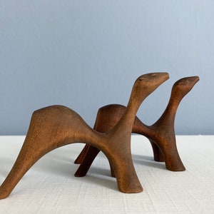 One Vintage Danish Modern Animal Sculptures Stamped Two Available image 5