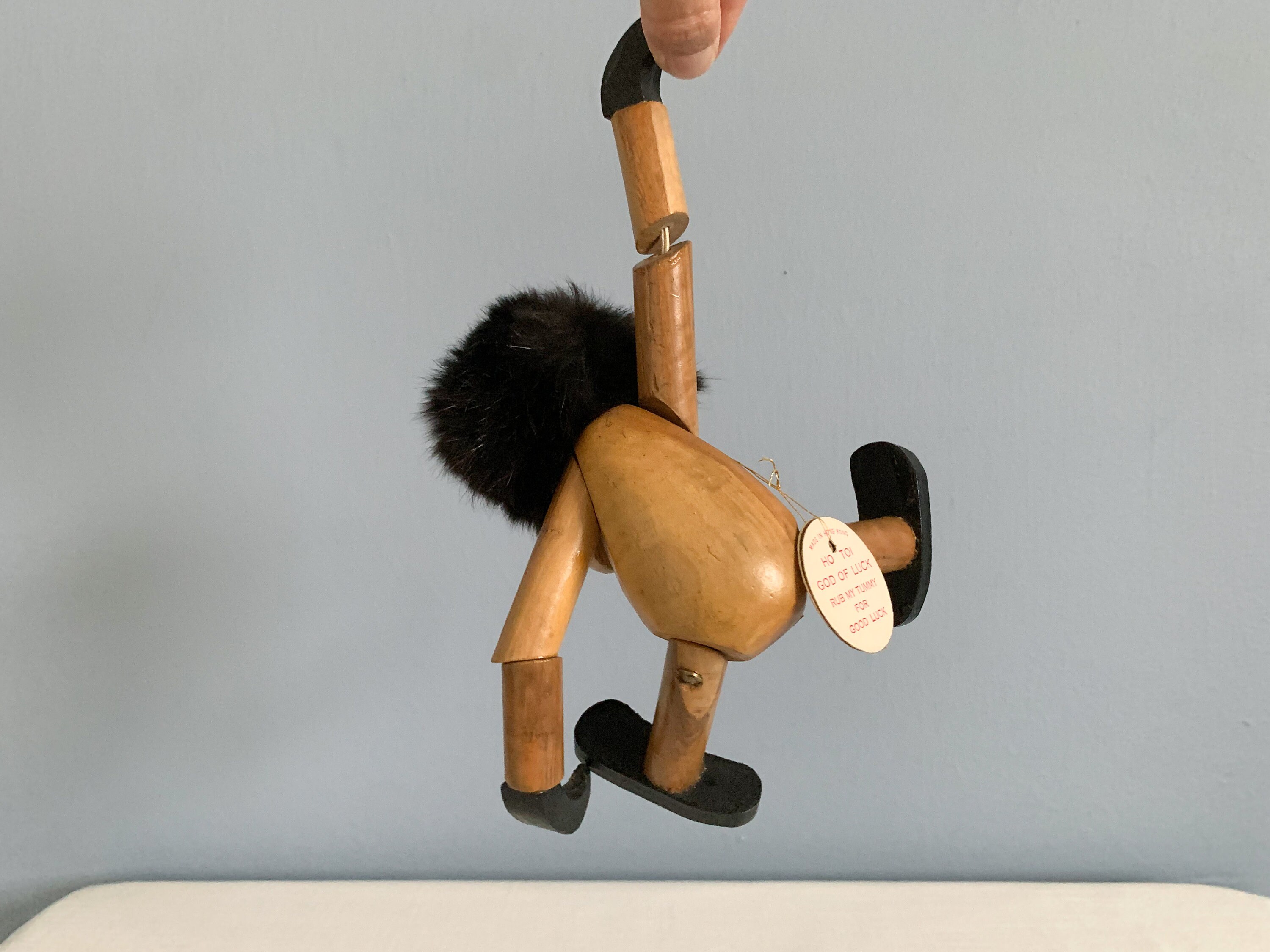 Vintage Zoo Line Style Large Articulated Monkey - Ho Toi God