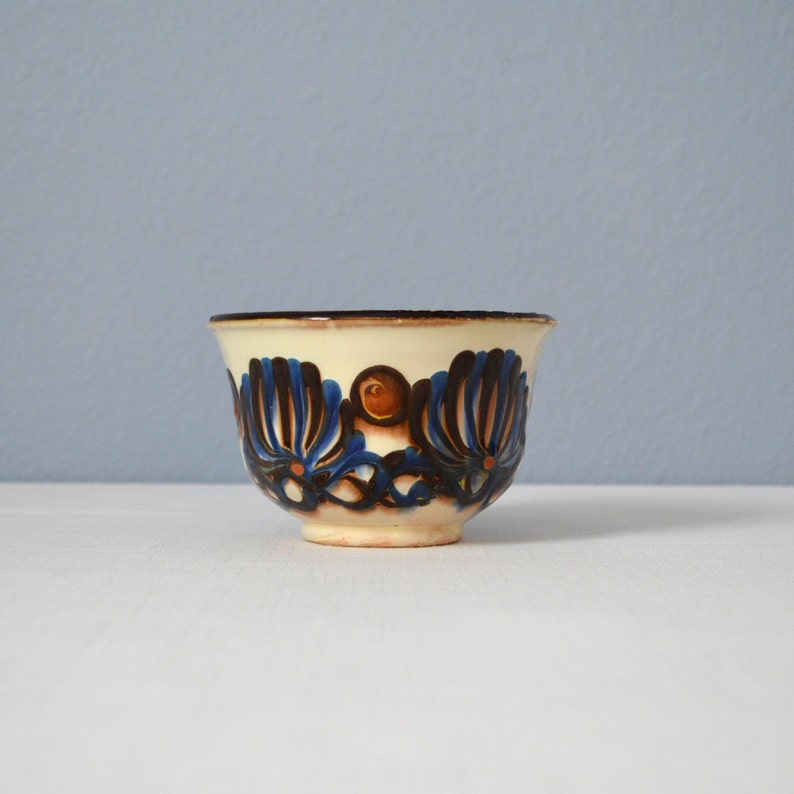 K\u00e4hler Hand Decorated Small Bowl Vintage Herman A