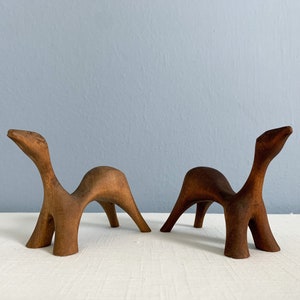 One Vintage Danish Modern Animal Sculptures Stamped Two Available image 3