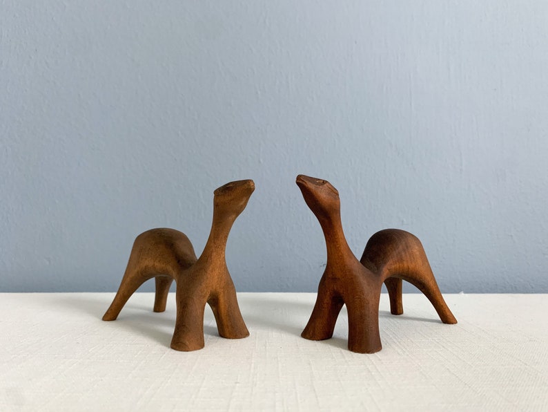 One Vintage Danish Modern Animal Sculptures Stamped Two Available image 1