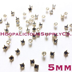 25pc 5mm Hot Fix Nail Head Prong Studs High End Supplies for DIY Crafts. Use on T-shirts. Shoes. Jackets. Located in the USA.5 Star Reviews.