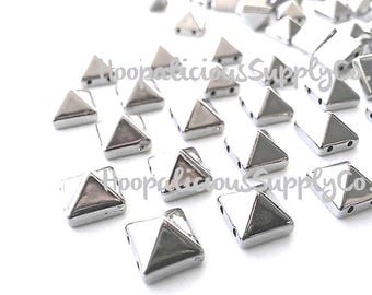 100pc 10mm Sew On Pyramid Studs. High End Supplies for DIY Crafts. T-shirts. Shoes. Jackets. Costumes. Based in the USA.5 Star Buyer Reviews