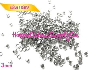 25pc Flat Top Silver Prong Nail Head Studs. Choose 3mm, 6mm, 7mm, 9mm. Nail Head. For DIY Crafts. Jackets. We’re in the USA. 5 Star Reviews.