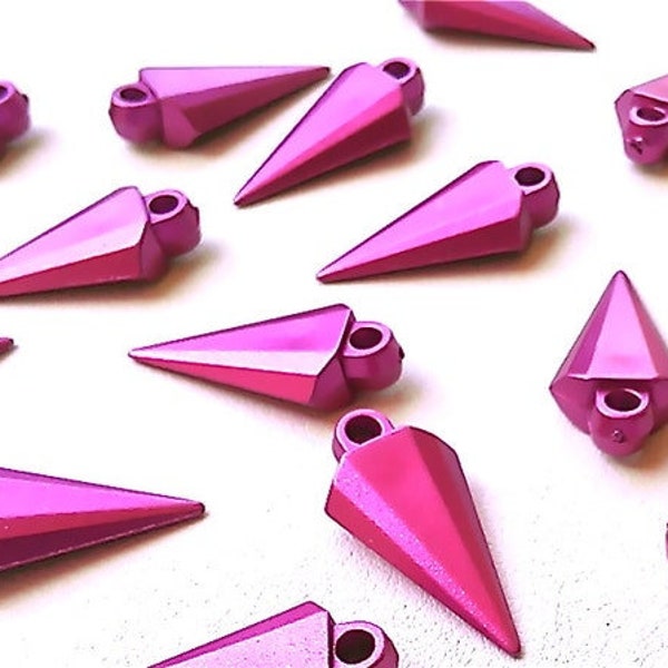 10pc Arrowhead Spike Beads. Arrow Shaped. High Quality. Crafting Idea. DIY Crafts. Make Jewelry, Jackets. We're in the USA. 5 Star Reviews.