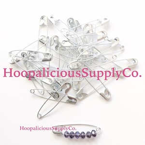 45mm Safety Pins. Gold or Silver Available. Best Quality on Market. DIY Crafting Crafts. Shop Local. Located in the USA. 5 Star Seller.