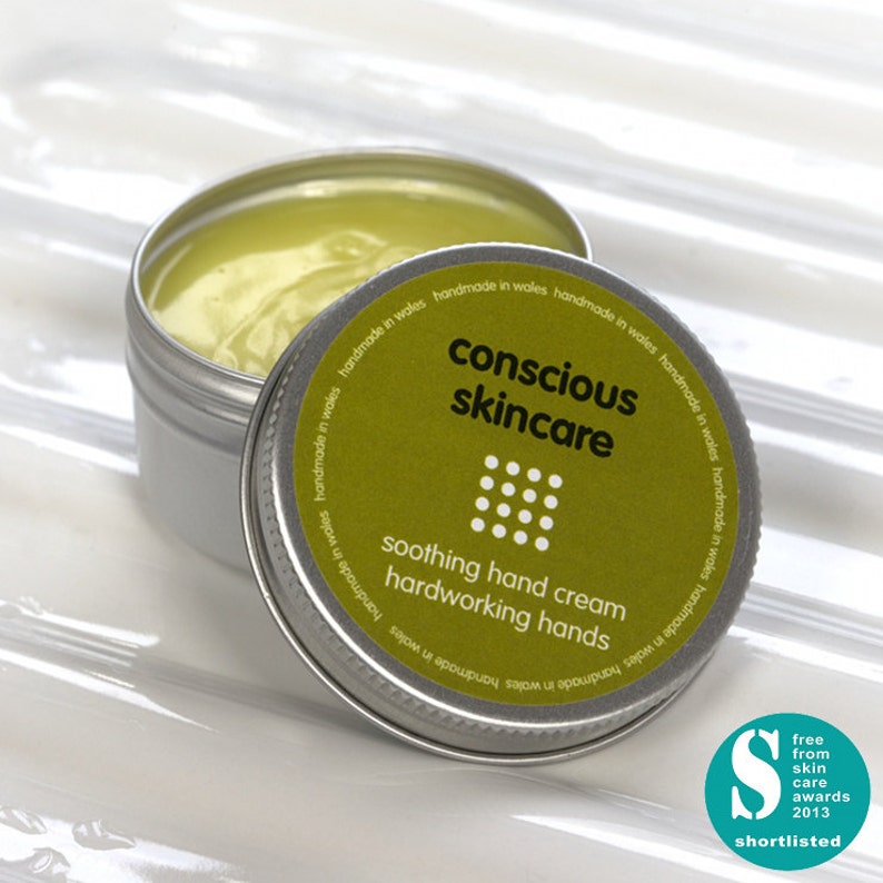 Organic Hand Cream. Gardeners Hands Cream. Vegan. 50ml. Etsy