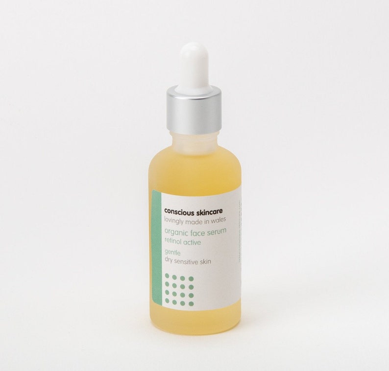 Serum for Dry Skin. Organic. Retinol Serum. Vegan. Organic Etsy