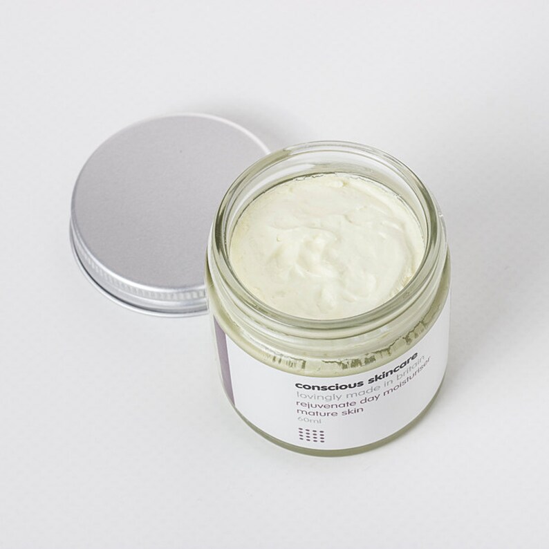 Rejuvenate Organic Face Cream for Mature Skin. Day Cream. Etsy
