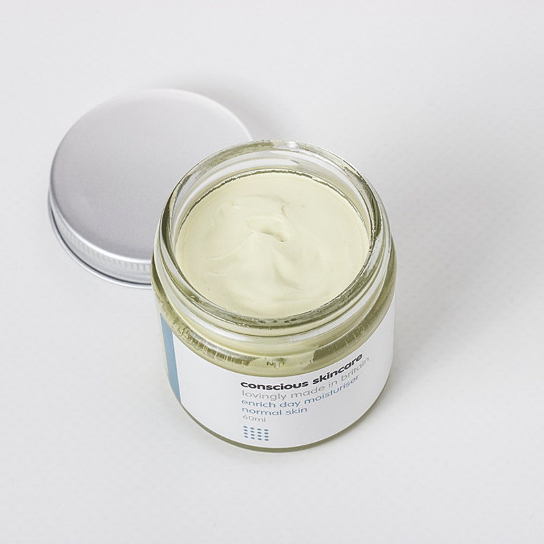Enrich Organic Face Cream for Normal / Combination Skin. Day Etsy