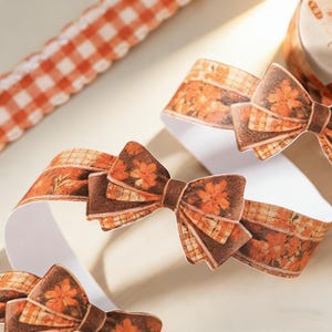 Fustella Coquette Aesthetic - Nastro di pizzo tagliato per scrapbooking - Adesivi con fiocchi a quadri e floreali - Accessori per journaling shabby chic per il fidanzato