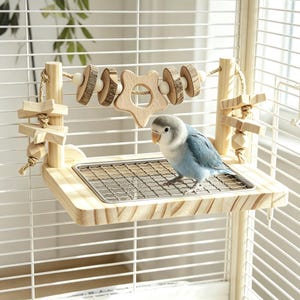 Bird play stand - Etsy 日本