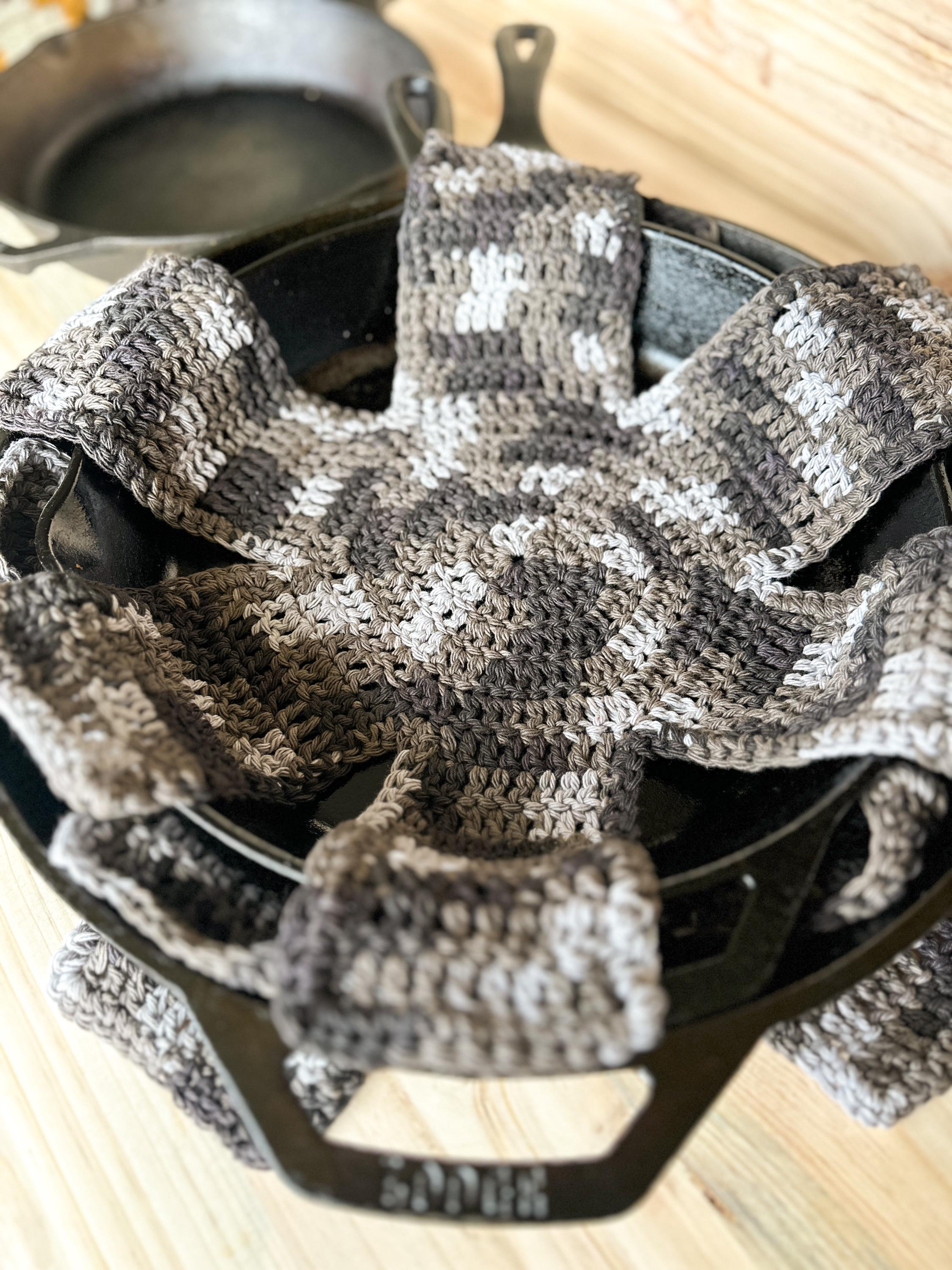 Pan Protector Crochet Pattern: Digital PDF Download Beginner Project ...